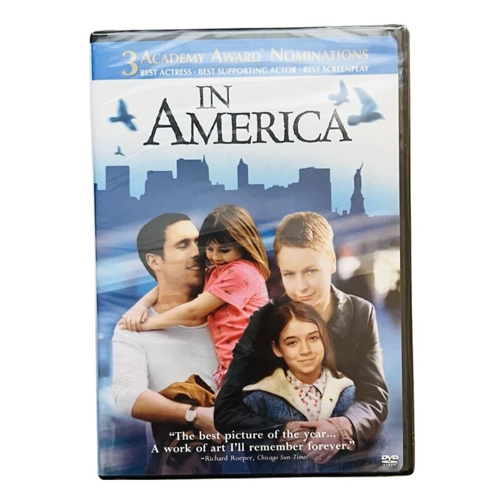 In America DVD Jim Sheridan 2004 Movie Paddy Considine PG13 NEW SEALED